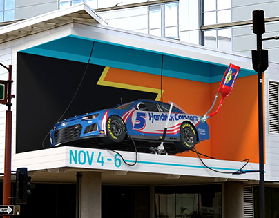 NASCAR - 3D Billboard