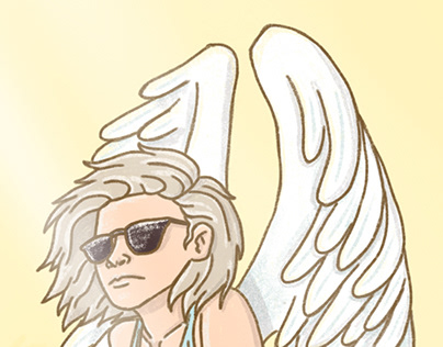 Illustration of angel