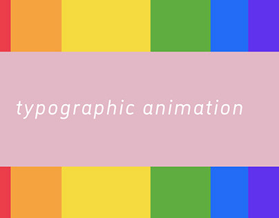 typographic animation