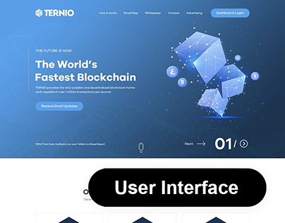 TERNIO - Landing Page Redesign