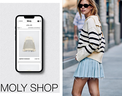 Moly / E - commerce / интернет-магазин одежды
