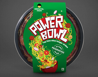 Power Bowl - Food Packaging Design