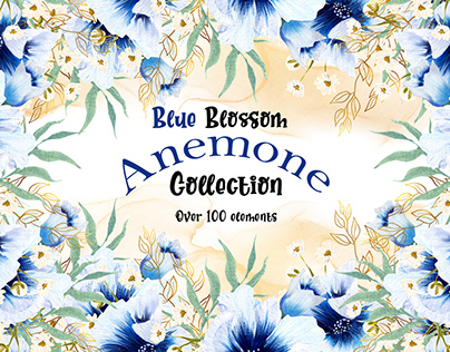 Blue Blossom Anemone Collection