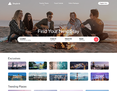 Staybnb - Clone Project Airbnb.