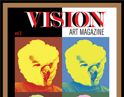 COVER FOR A ART MAGAZINE