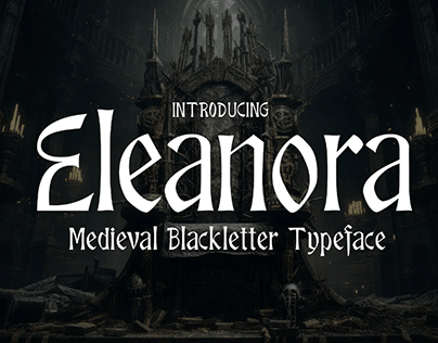 Eloanora - Medieval Blackletter Font