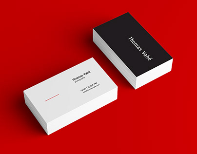 Business card - Thomas Vahé