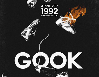 Gook Theatrical Key Art Film Poster Design