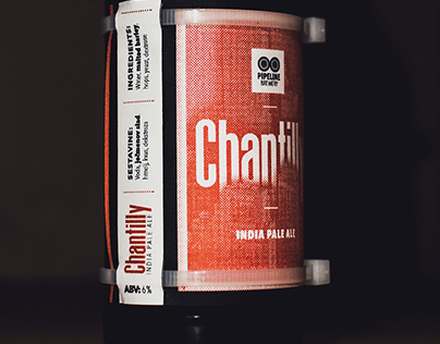 Chantilly - beer label design