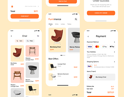 Project thumbnail - Furniture Commerce App