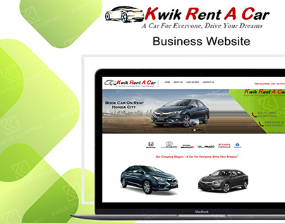 KWIK RENT A CAR BUSINESS WEBSITE