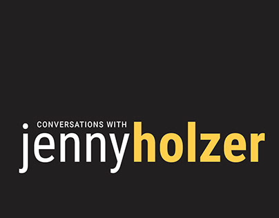 Jenny Holzer: A booklet.