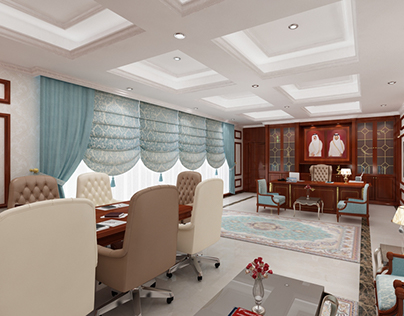 Qatar, Doha Director Office Concept Design