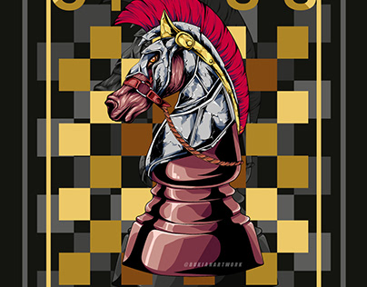 HORSE CHECK MATE_ T shirt Design