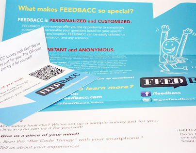 Collateral Campaign for the startup FEEDBACC