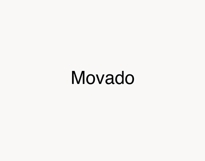 Movado Watch design