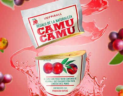 Camu Camu Inspirall Ad Design