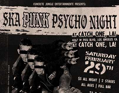 Ska punk psycho night en Los Angeles.
