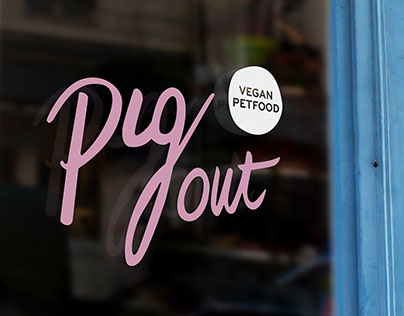 Pig Out - Vegan Petfood Packaging