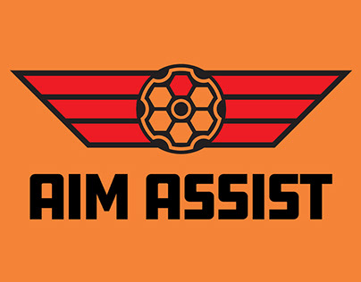 Aim Assist | gaming logo design