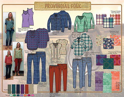 Provincial Folk Denim Collection