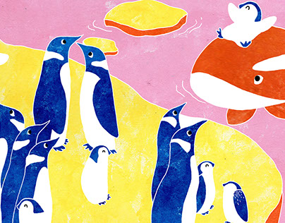 Affiche Pinguins