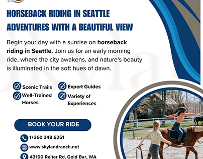 Explore Horseback Riding In Seattle