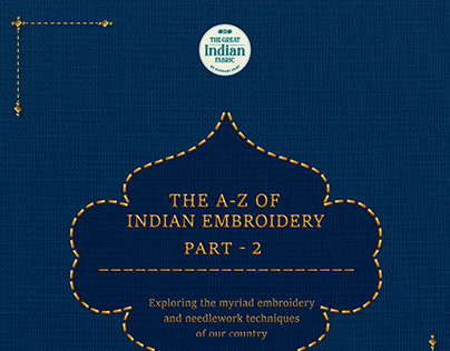 The A-Z Of Indian Embroidery Part 2