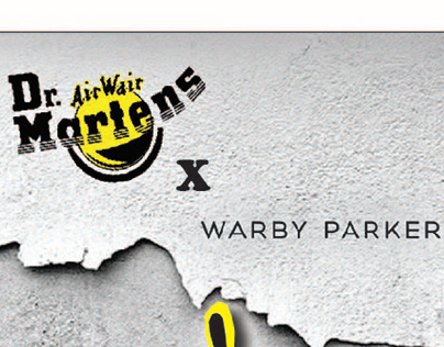 Dr. Martens X Warby Parker Campaign Poster