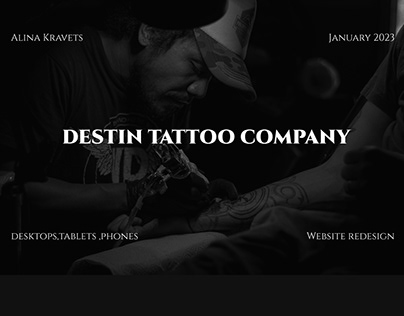 Destin Tattoo Company Redesign