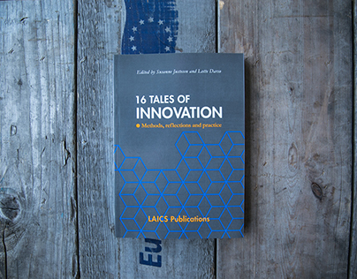 16 TALES OF INNOVATION  book design
