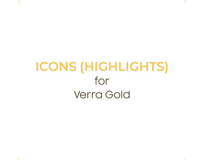 Icons for Verra Gold