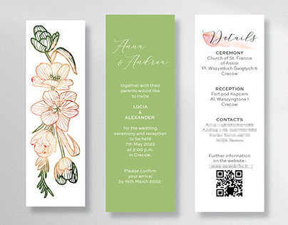 Wedding - Website & Graphic Design