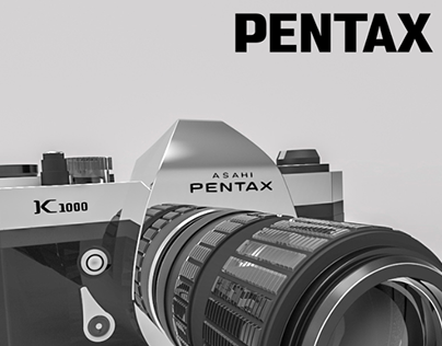 PENTAX K1000 - RENDER