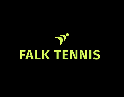 FALK TENNIS branding
