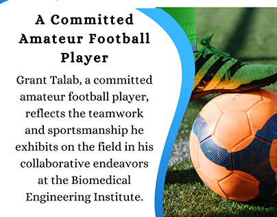 Grant Talab - A Committed Amateur Football Player