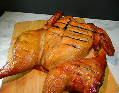 Photoshoot Food Product : Smoked Chicken