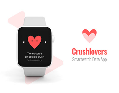 Smartwatch Date App · Crushlovers ·