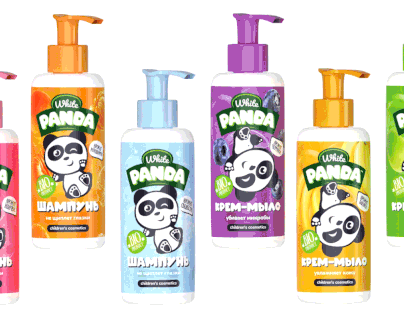 White Panda baby hygiene