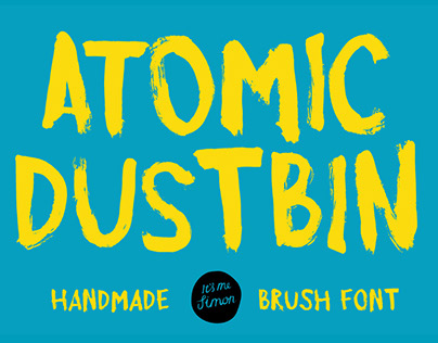 Atomic Dustbin font