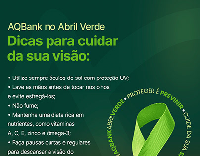 AQBank: Abril Verde
