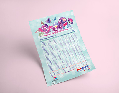 DarıcaPark • Ramadan Timetable Design
