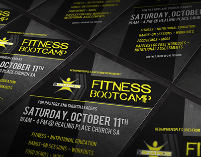 Fitness Bootcamp Flyer