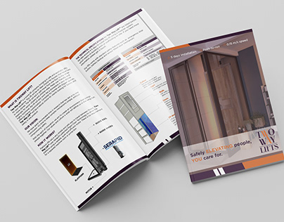 Brochure Design for Two Way lifts