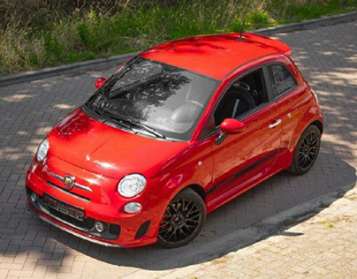Red Abarth 500