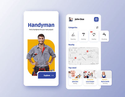 Handyman App Concept