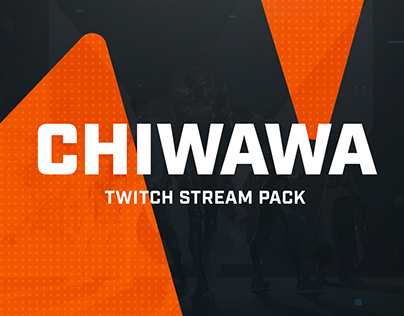 Twitch stream pack + twitter banner for chiwawa