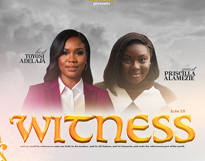 Witness Christian Event Flyer