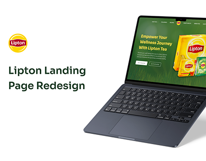 Project thumbnail - Lipton landing page redesign