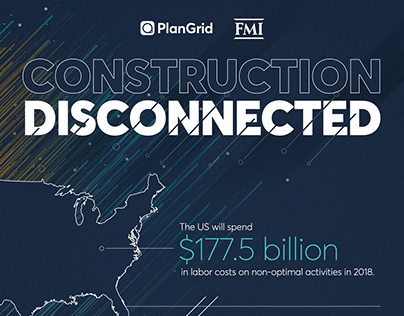 Construction Disconnected Infographic